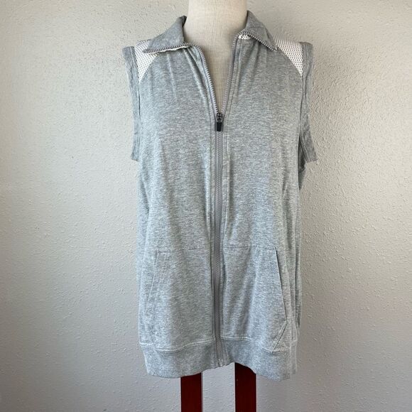 Fabletics Sleeveless Full Zip Athletic Tip Size XL EUC - Picture 1 of 8